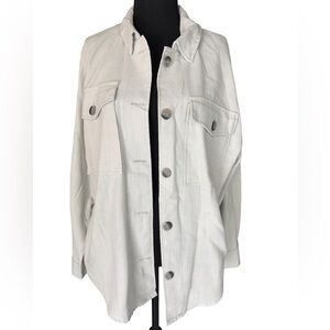 Ashley By 26 International Button-Front Shirt Jacket